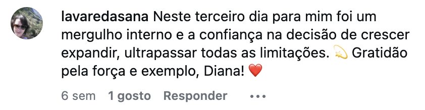 Testemunho do Instagram