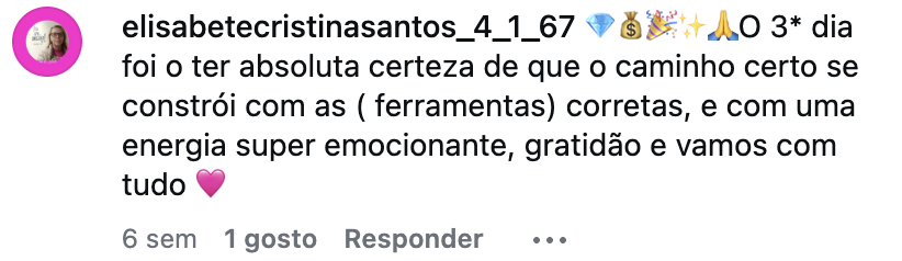 Testemunho do Instagram