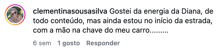 Testemunho do Instagram
